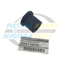 Genuine Nissan Navara D40 MNT YD25 Rear Lower Leaf Spring Bush