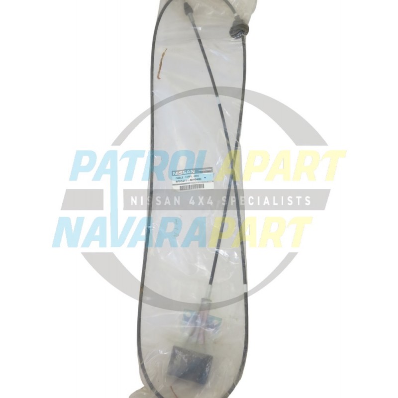 Genuine Nissan Bonnet Release Cable D40 Navara VSK R51