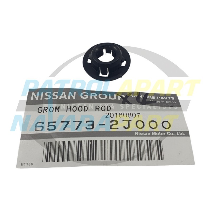 Genuine Nissan Navara D40 & R51 VSK Bonnet Rod Support Grommet