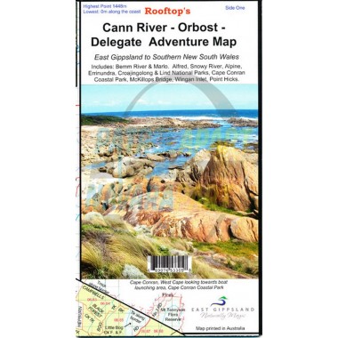 Cann River - Orbost - Delegate Rooftop Adventure Map