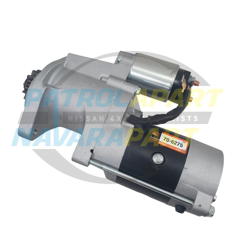 Starter Motor for Nissan Navara D22 with YD25 2.5L Diesel Engine