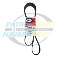 Engine Serpentine Fan Belt for Nissan Navara D22 ZD30Di