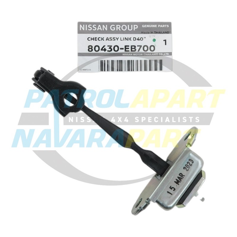 Genuine Nissan Navara Thai D40 Door Check Strap