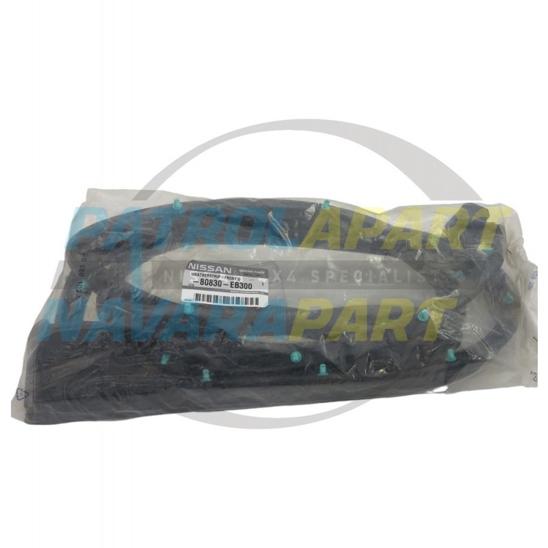 Genuine Nissan Door Seal RH On Door D40 R51 Navara Pathfinder