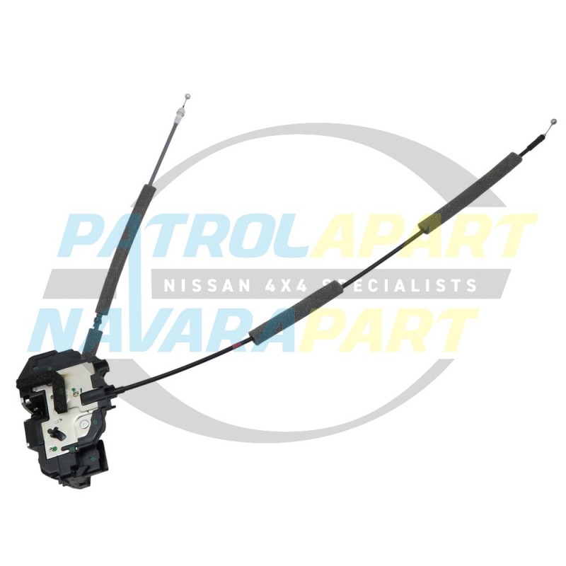 Genuine Nissan LHR Door Lock Mechanism & Cables - Pathfinder R51