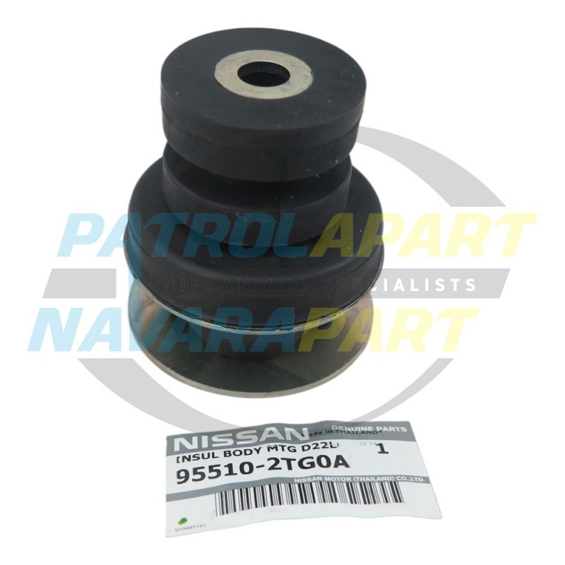 Genuine Nissan Navara D22 Jap Thai Row 1 Front Rubber Body Mount