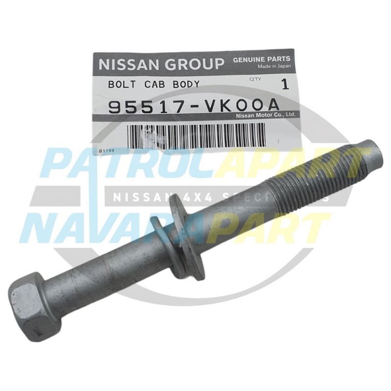 Genuine Nissan Navara D22 Row 1 Body Mount Bolt Post 09/2003