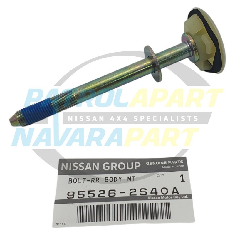 Genuine Nissan Navara D22 Early Jap & All Thai Row 2 Body Mount Bolt