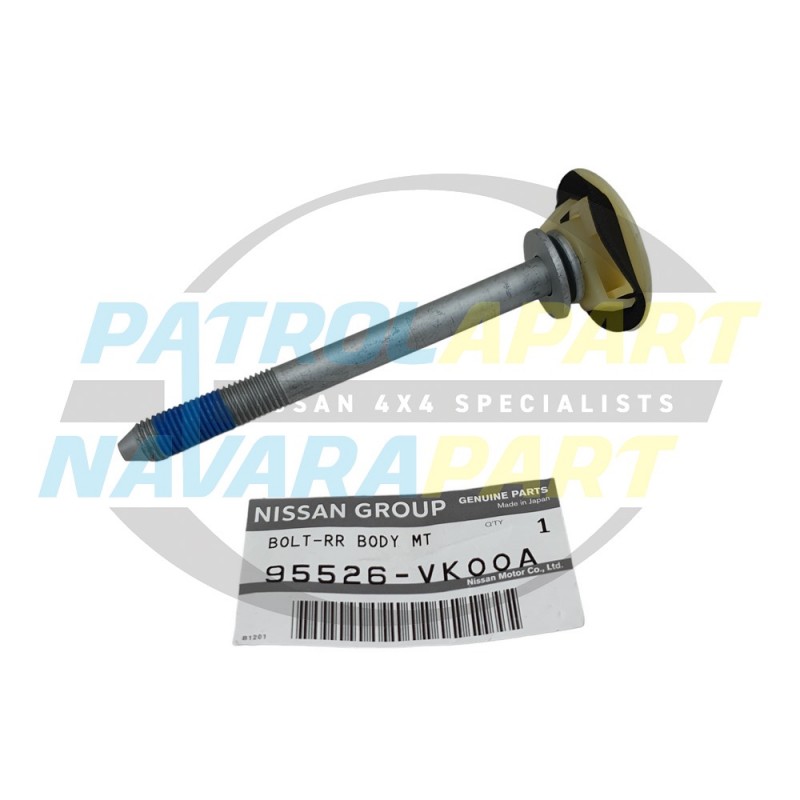 Genuine Nissan Navara D22 Row 2 Body Mount Bolt Post 09/2003