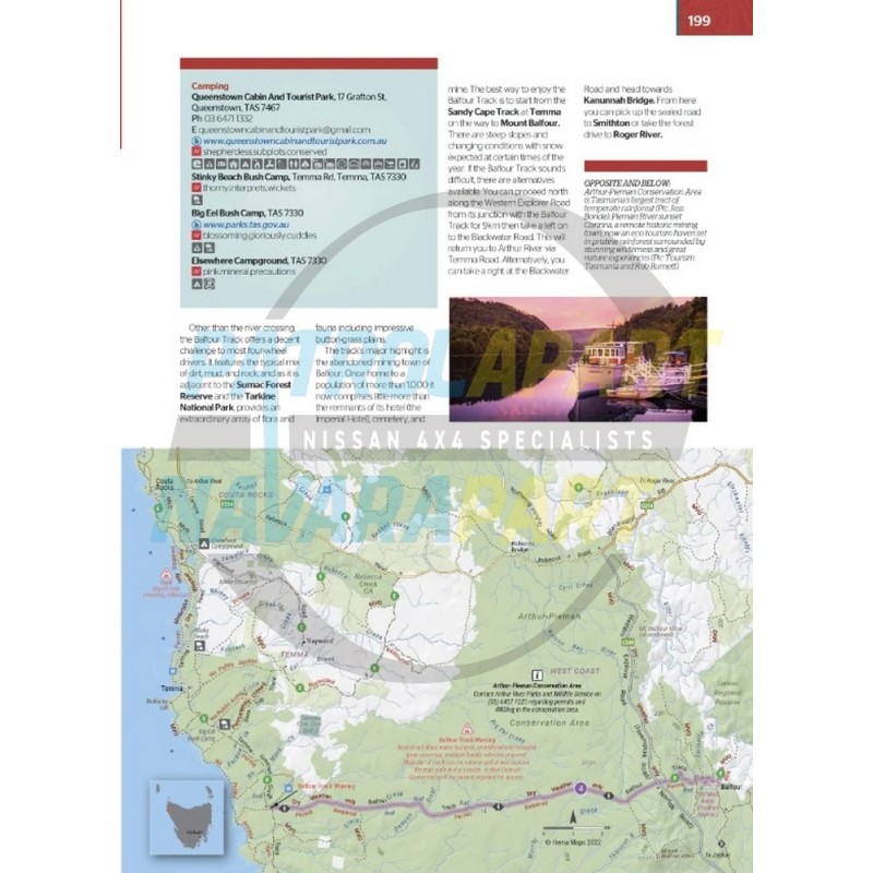 Tasmania Hema Atlas and Guide New 2nd Edition