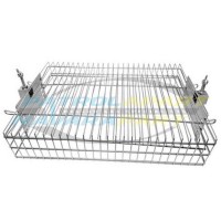 Auspit Rotisseries Adjustable Basket for Butterfly meats, chicken wings, sausages etc