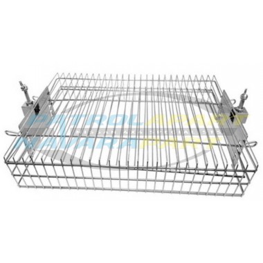 Auspit Rotisseries Adjustable Basket for Butterfly meats, chicken wings, sausages etc