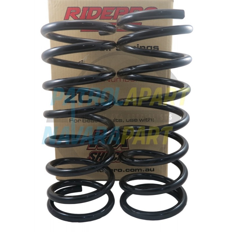 Ridepro Front Coil Spring suits Nissan Navara D23 NP300 30mm Lift Bar & Winch