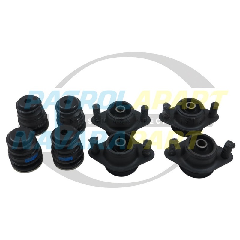 Genuine Nissan Navara D40 MNT VSK Dual Cab Body Mount Set