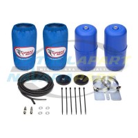 Air Bag High Pressure Kit for Nissan Navara D23 NP300 Dual Cab with Standard Height Coils