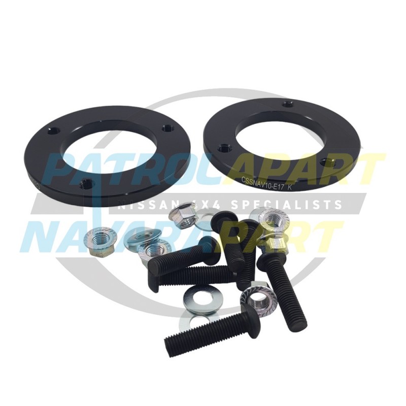 Front Strut Spacer for Nissan Navara D40 & D23 NP300 10mm Pair