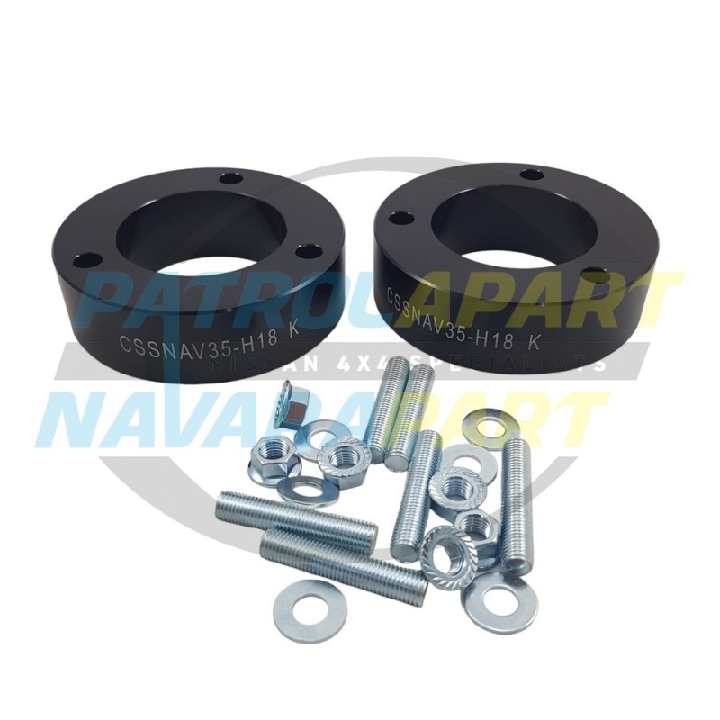 Front Strut Spacer for Nissan Navara D40 & D23 NP300 35mm Pair