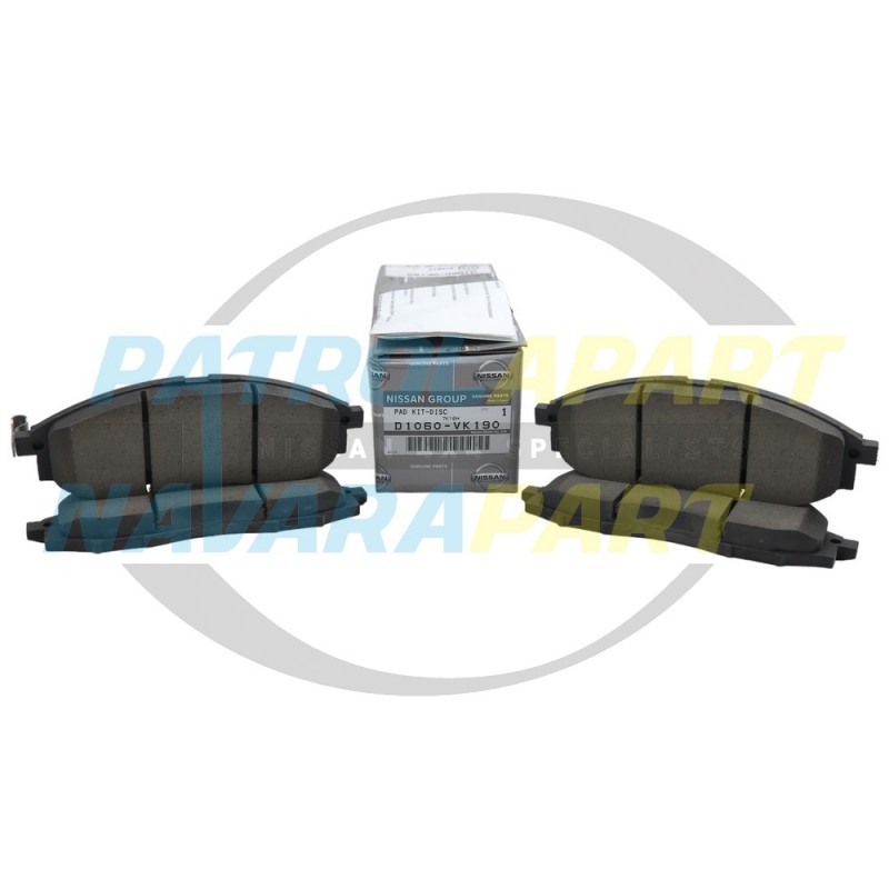 Genuine Nissan Navara D22 4WD ZD30 YD25 VG33 Front Brake Pads