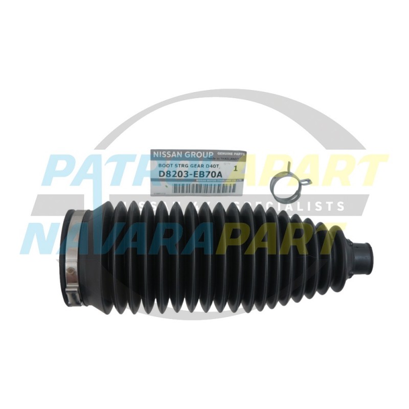 Genuine Nissan Navara D40T Thai D23 NP300 Tie Rod End Boot Kit