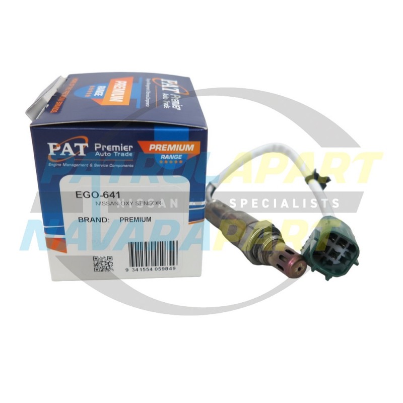 POST CAT Oxygen Sensor Passenger side for Nissan Navara D40 Pathfinder R51 VQ40