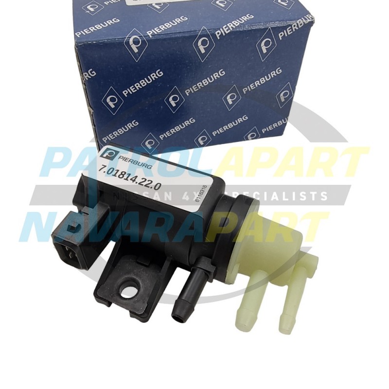 Pierburg Boost Control Valve Solenoid for Nissan Navara D23 NP300 M9T