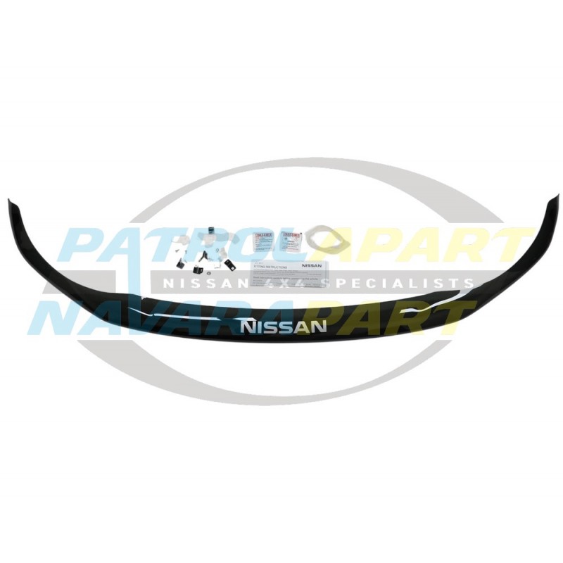 Genuine Nissan Navara D23 NP300 Smoked Bonnet Protector Series 1-4