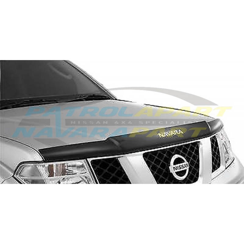 Genuine Nissan Navara D40 THAI MNT YD25 Smoked Bonnet Protector