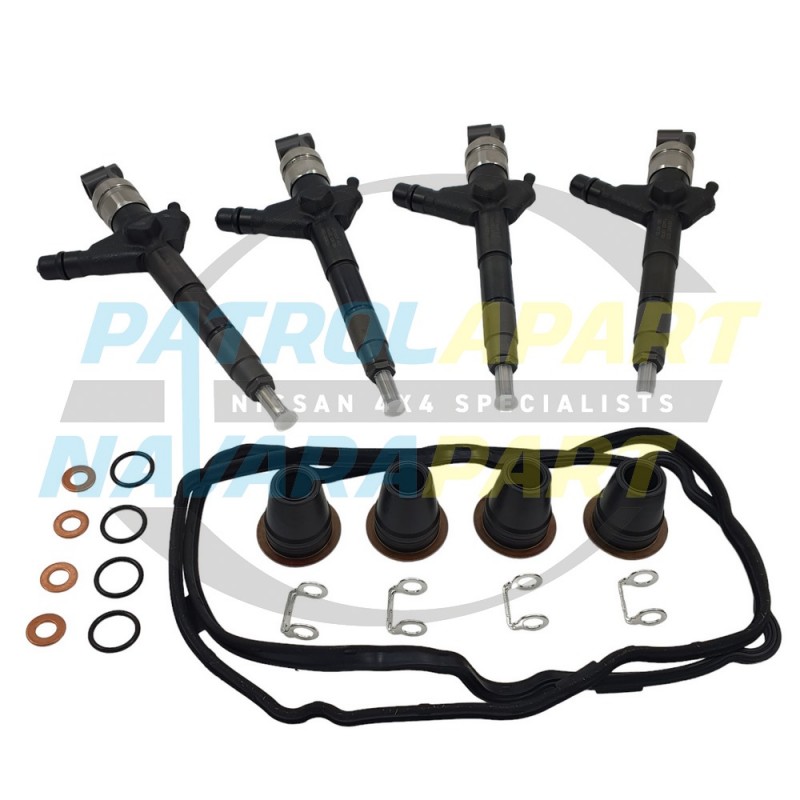 Denso Injector Set For Nissan Navara D22 YD25 with Fitting Kit