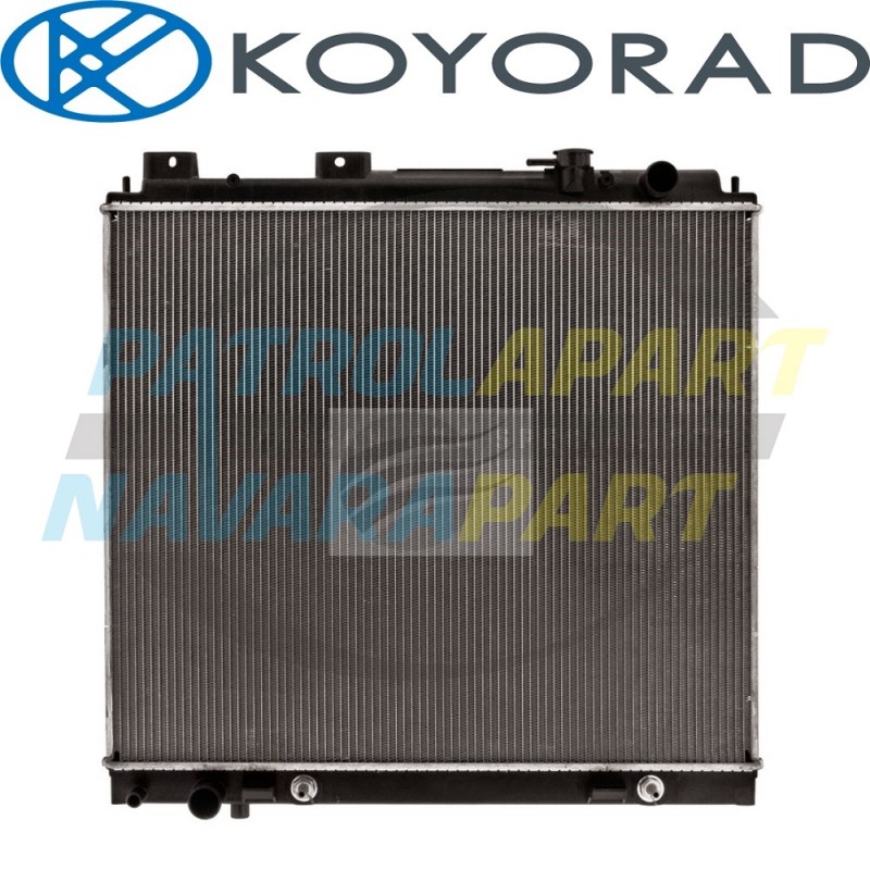 KOYO Radiator suit Nissan Navara D40 R51 VSK V9X V6 Diesel STX-550