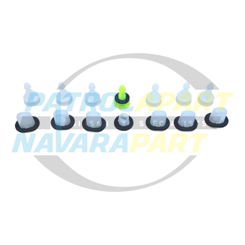 Rear Flare Clip Kit Genuine for Nissan Navara D22 1997 on