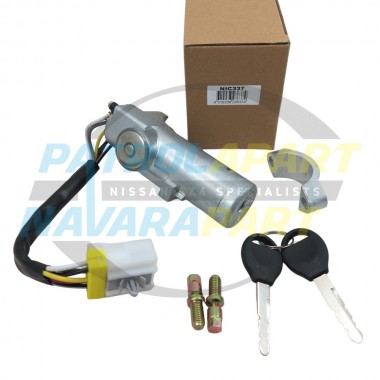 Ignition Switch Barrel & Keys for Nissan Navara D22 03/1997 - 05/2006