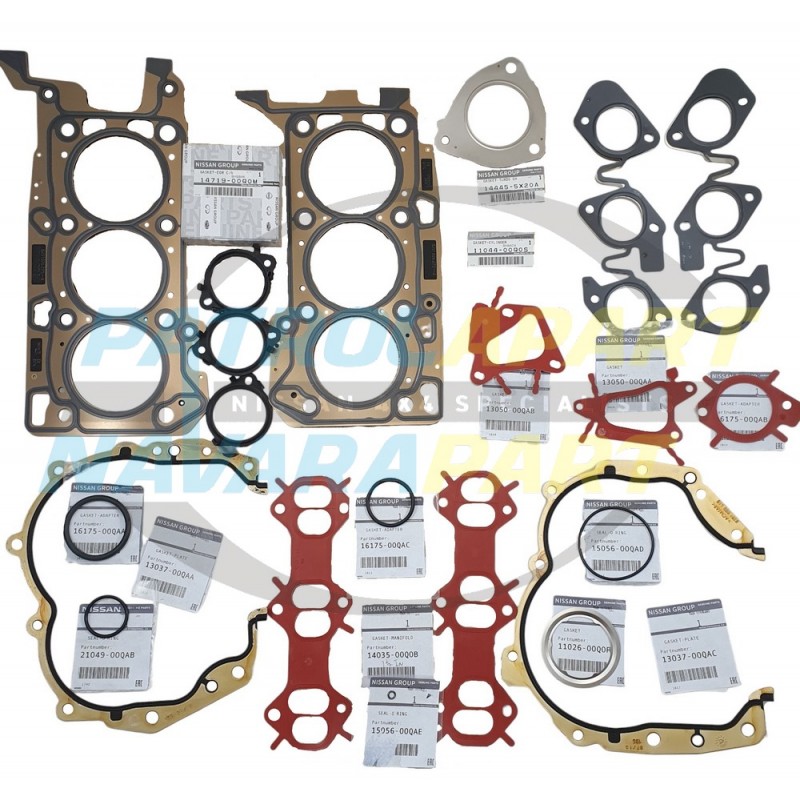 VRS Gasket set for Nissan Navara D40 VSK V9X 3.0L Diesel