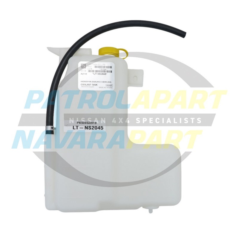 Petrol Diesel Radiator Overflow Bottle Tank for Nissan Navara D22 2001-2007