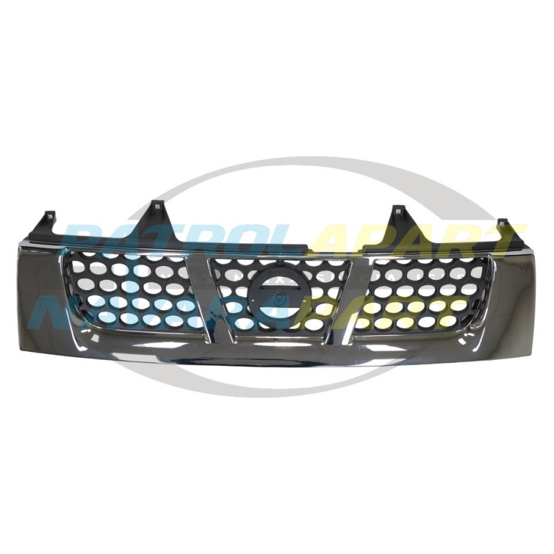 Chrome Grille for Nissan Navara D22 2WD 4WD ST/ST-R 2001-2015