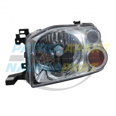 LH Passenger Side Headlight Lamp fits Nissan Navara D22 2001-2015