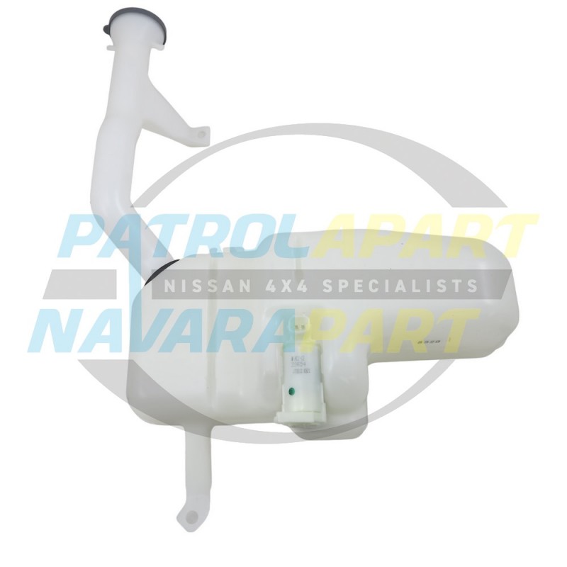 Windscreen Washer Tank Bottle & Pump Nissan Navara D22 2002 - 2007