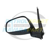 Left Hand Manual Mirror fits Nissan Navara D40 VSK MNT 2WD 2008-2015