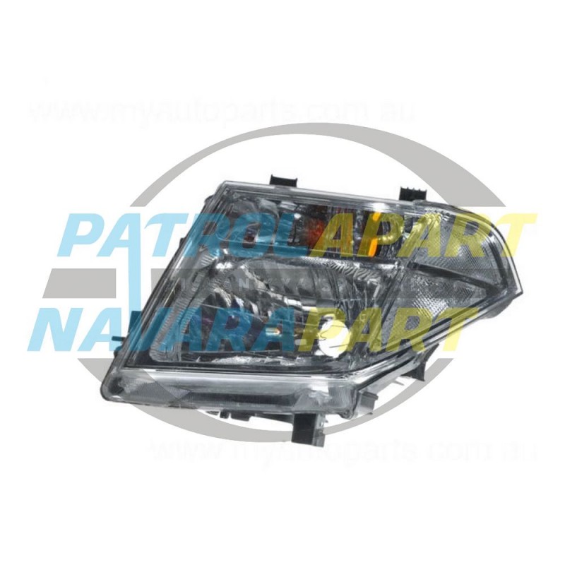 LH Left Headlight Electric for Nissan Navara D40T Thai MNT 2008-15