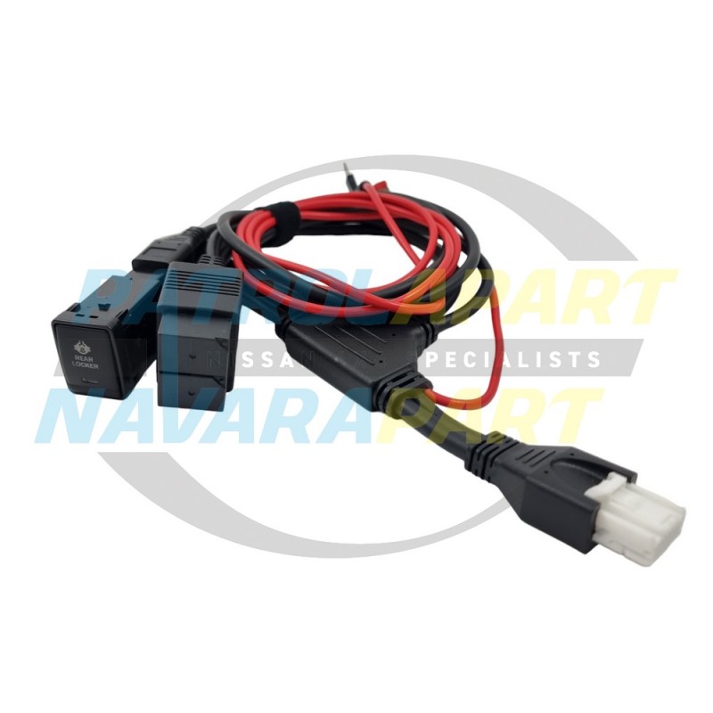 Rear Diff Lock Anytime Override System for Nissan Navara D23 NP300