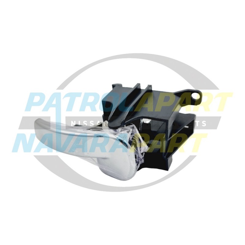 Chrome Door Handle Suit Nissan Navara Pathfinder D40 R51 Left Inner