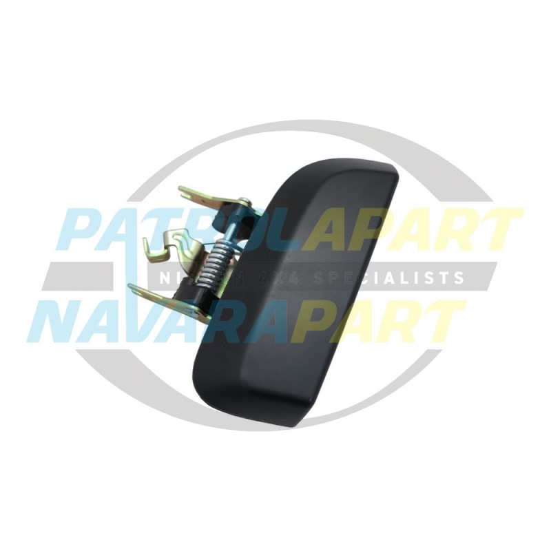 Left Hand Rear Outer Door Handle Black suits Nissan Pathfinder R51