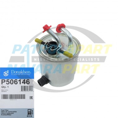 Donaldson Diesel Fuel Filter For Nissan Navara Spanish D40 YD25