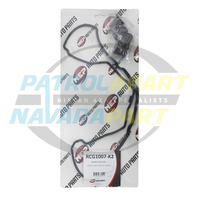 Rocker Cover Gasket Kit For Nissan Navara Japanese D22 YD25 After 06/2008