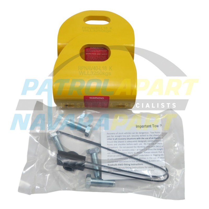 Recovery Point for Nissan Navara D40 PAIR suit VQ40 YD25 V9X