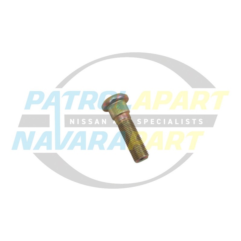 Front or Rear Wheel Stud for Nissan Navara D23 NP300 D40 Spanish Thai & Pathfinder R51 R52