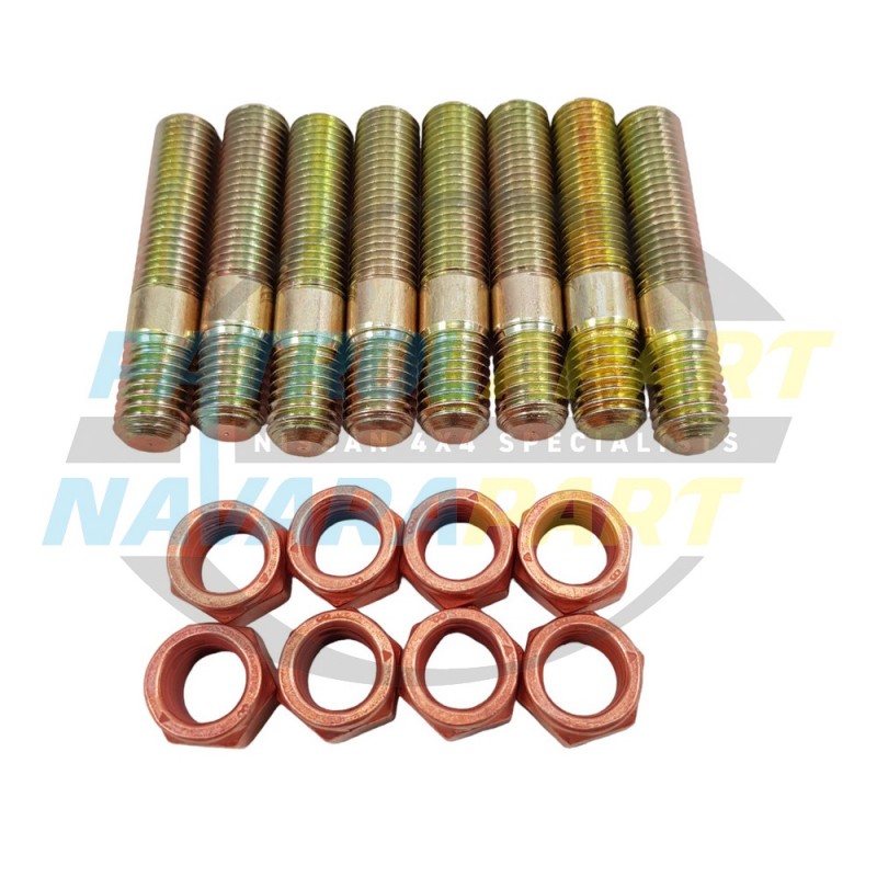 Exhaust Manifold Stud & Nut Set suit Nissan Navara D22 ZD30