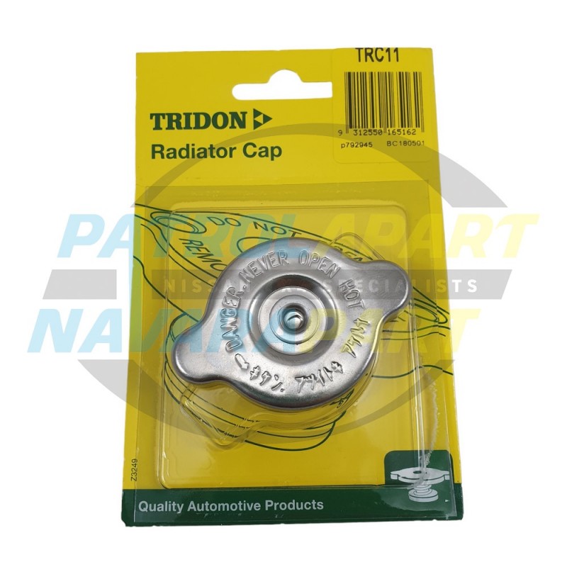 Blank Radiator Cap for Nissan Navara D40 Pathfinder R51