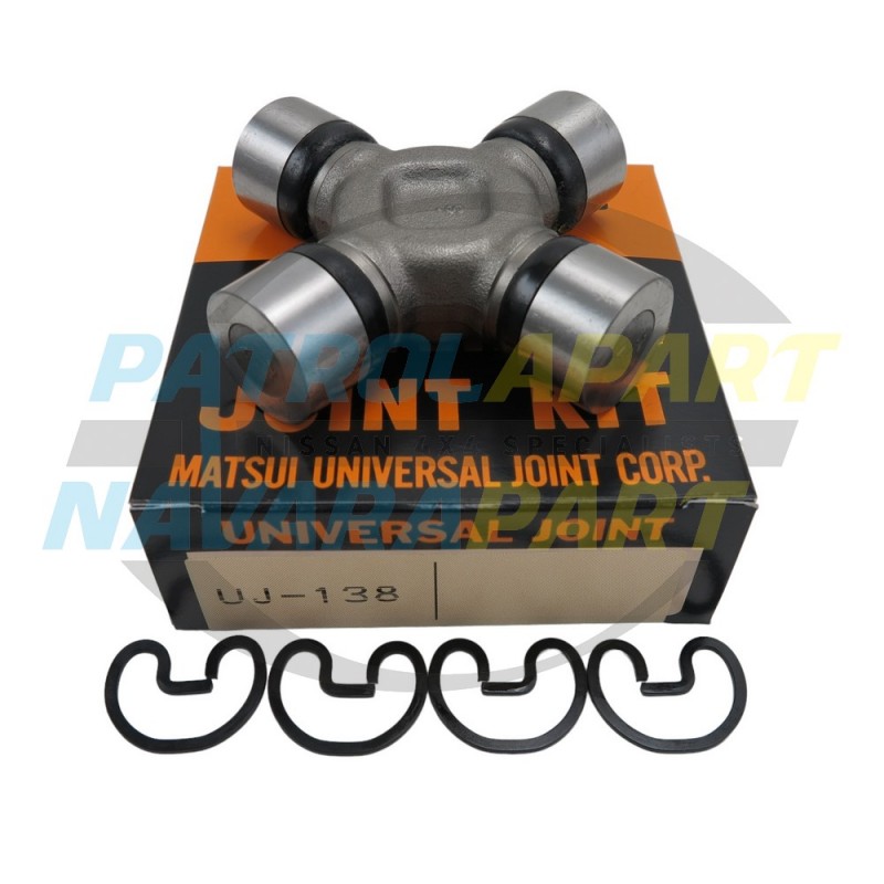 Universal Joint Suit  Nissan Navara D40M VSK YD25 VQ40 Rear