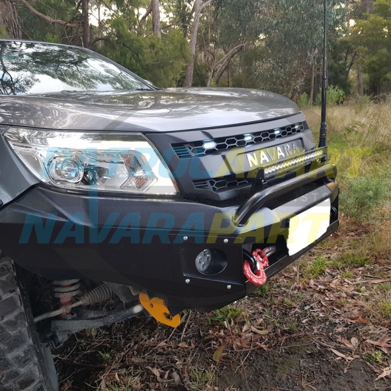 Shoreline X1 Extreme Series Bullbar with Hoop Suits Nissan Navara NP300 S1-4