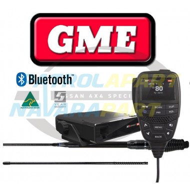 GME 330CTP XRS Connect UHF CB Radio with Bluetooth Touring Pack